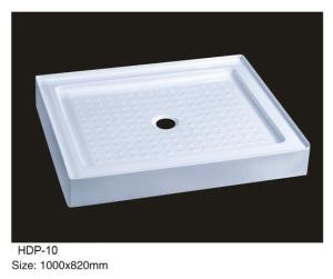 Quality Acrylic shower tray, shower basin,acrylic shower base HDP-10 wholesale