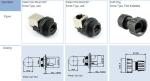 Waterproof, RJ45 connector, IP67，RJ45 Modular Jack , HULYN
