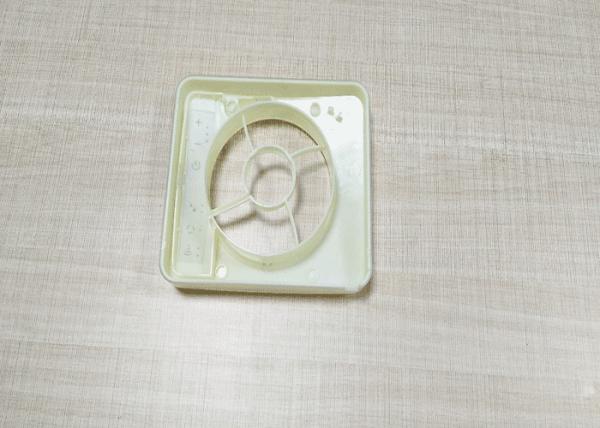 Yellow Twin / Dual Shot Injection Molding , Abs Plastic Injection Molding
