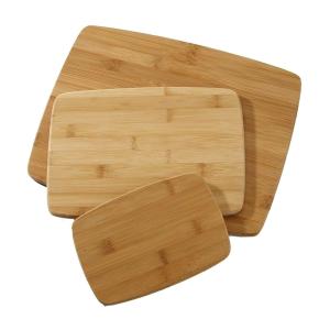 Quality Reversible Surface 14 X 11 X 0.8 Inches Bamboo Cutting Board Set Of 3 wholesale