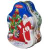 Buy cheap Santa Claus Metal Tin Container For Christmas Holidays , Custom Box from wholesalers
