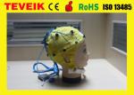 Medical Supplier of Neurofeedback Yellow Integrated 20 leads EEG Cap for EEG