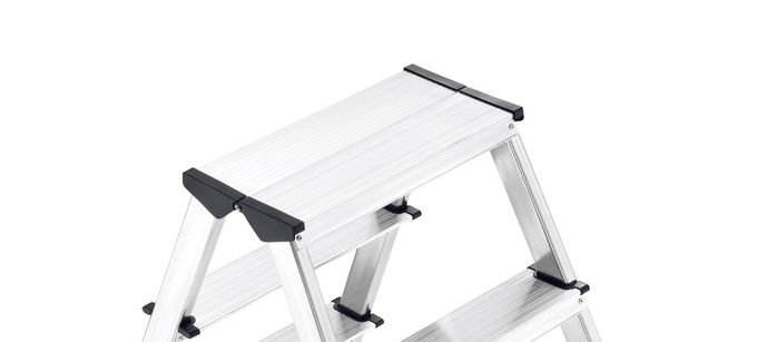 Modern Design Aluminum Step Stool Folding Scaffold Ladder 2x7 Steps