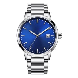 Quality Mineral Glass Analog Wrist Watch 20mm Strap Braided Nylon For Men wholesale