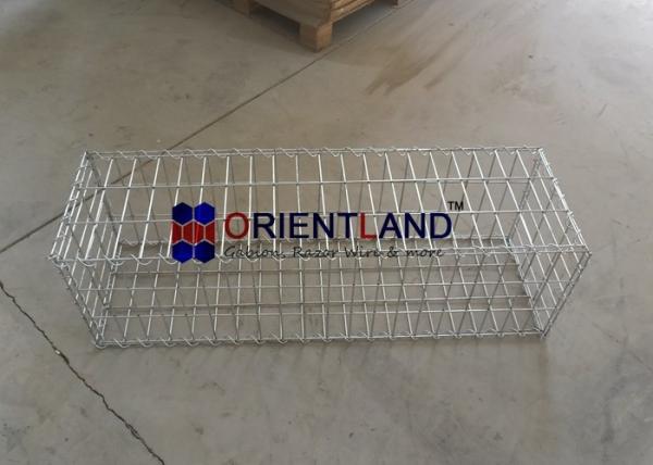 Rock Solid Fencing Welded Modern Gabion Wall 50×50mm 1m×0.3m×0.3m Metal Gabion
