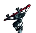 5V 2.5A Motorcycle Cell Phone Holder , Handlebar Dirt Bike Cell Phone Mount