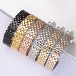 Stainless Steel WatchBand Men's Bracelet for Watches Ladies Wristwatches