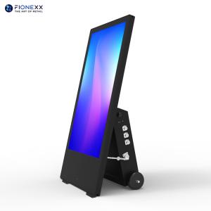 Quality 60Ah Battery Powered Digital Signage 43inch With Stylish Robust Enclosure wholesale