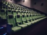 VIP Lounge Commercial Theater Seating Iron Legs Thick Steel Stucture With Cup