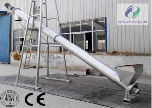 Quality 25m Max Length Flexible Feed Screw Conveyor For Wood Chips Positive Drive wholesale