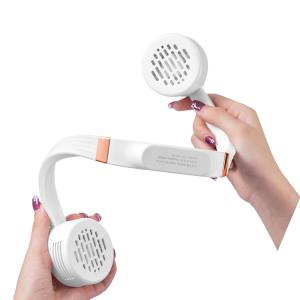 Quality 4000mAh 4W Wearable Neck Air Conditioner Bladeless Travel Handheld Fan wholesale