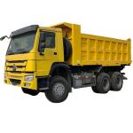 Sinotruk 10 Wheel 6X4 371HP and Used HOWO Dump Truck with Tubeless Tire Design