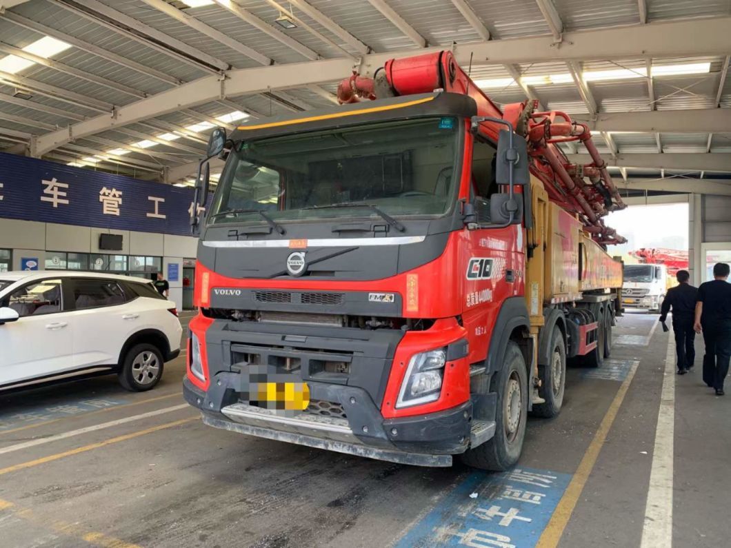 19 SA Ny Concrete Pump Truck 56 Meters Using Volvo Chassis