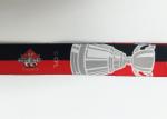 Gift Bamboo Id Card Sublimation Printing Lanyards , Name Badge Lanyards