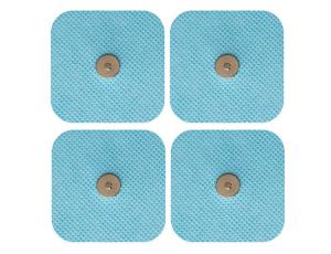 Quality QS-TECH physical therapy electrode pad 5x5cm snap button electrode wholesale