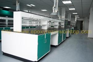Quality 1.5 meter laboratory bench top chemical resistance for pharma companies wholesale