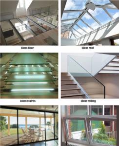Quality PVB Film Polycarbonate Laminated Glass / Glass Laminated Windows Soundproofing wholesale
