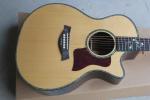 Wholesale- Factory custom 41'' 20 frets 916 cutaway body natural wood color