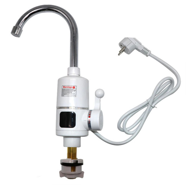 Safe Hot Water Digital Control Electric Faucet 3000 Watt RoHs