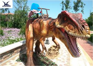 Quality Moving Large Ride On Dinosaur 4 Meters Long For Outdoor / Indoor Amusement Facility wholesale
