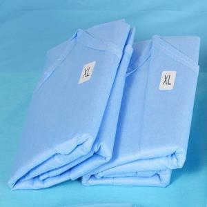 Quality Knitted Cuff Disposable Surgical Gown Used For Personal Protection wholesale