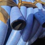 Water Rubber Discharge Hose Pipe Sump Pump Drain Hose 50Ft 5 Inch 6 Inch