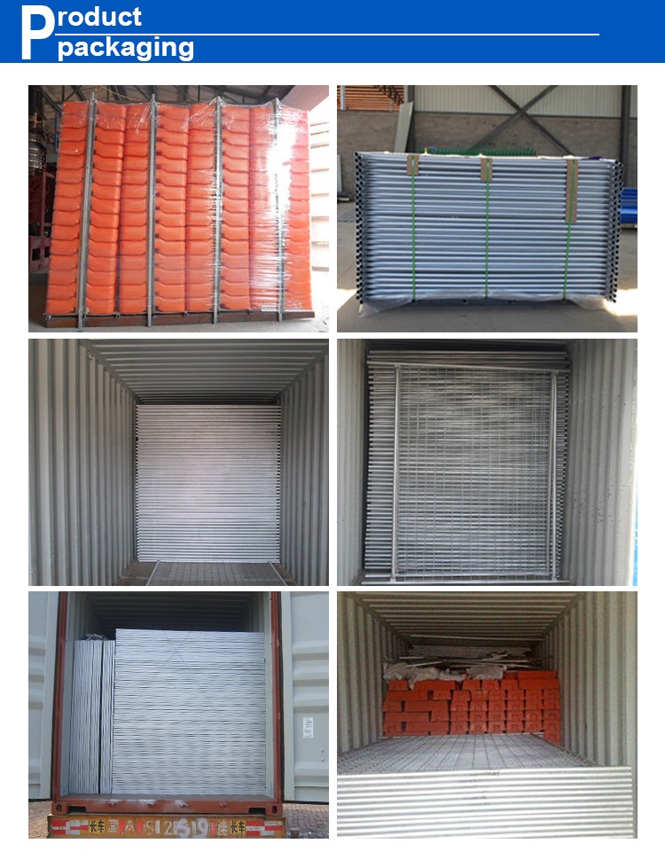 Australia standard galvanized welded temporary fence