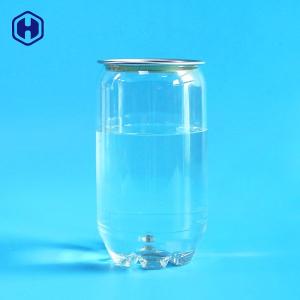 Quality Clear PET Plastic Soda Cans 375ML 13OZ Carbonated Beverage Packing wholesale