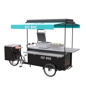 Quality Commercial Burger Food Vending Cart Equipped With High Standard Battery wholesale