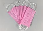 Pink Elastic Ear Loops BFE95 Civil Disposable Nose Mask