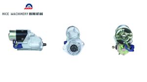 Quality 11T Generator Starting Motor 24000V , FD10 2J Komatsu Starter Motor 4.5KW wholesale