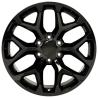 Buy cheap Replica GMC Sierra Snowflake Wheels 30x10 Black Mch Yukon Denali Snowflake Rims from wholesalers