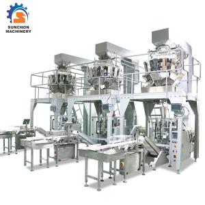 Quality Vertical Form Fill Seal Packing Machine / Omron PLC Food Bag Former wholesale