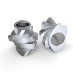 Heat Treated TDK Screw Element DIN Twin Screw Extruded Parts For Chemical
