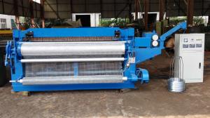 Quality 0.65mm Hot Dip Welded Wire Mesh Machine , DNW 1 Wire Cage Making Machine wholesale