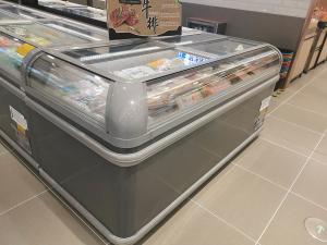 Quality Glass Top Display Chest Deep Island Freezer With Combination Design wholesale