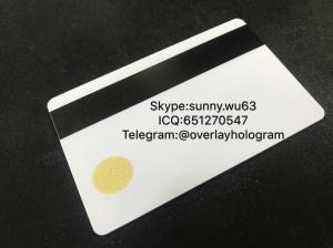 Quality Florida ID window white card Florida Gold window with magnetic strip wholesale