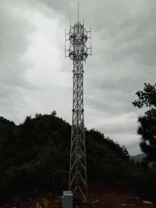 Quality Wind Resistant Wireless Antenna Tubular Steel Tower wholesale