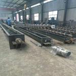 U Trough SUS304 Industrial Screw Conveyor for Crushed Grain Sludge Conveying