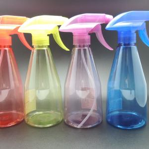 Quality 12 Oz / 360ml Empty Plastic Spray Bottle , Colorful Empty Mist Spray Bottles wholesale
