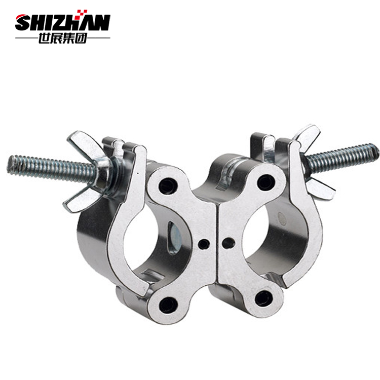 Aluminum perform circle girder half coupler light clamp