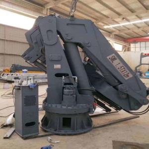 Quality Foldable Arm Mobile Harbour Crane Ship Mounted Crane CE SGS wholesale