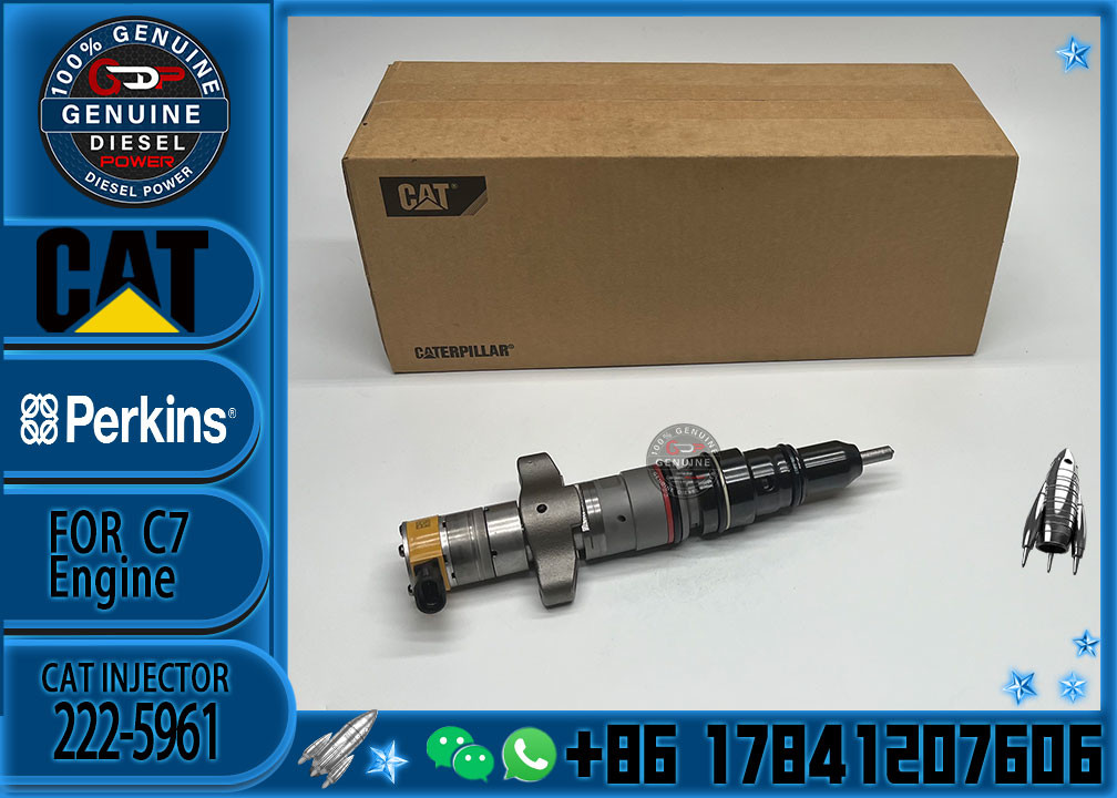 Wholesale Cat Injectors For Caterpillar Diesel Spare Part Injector 222-5961 2225961 For Caterpillar Engine C7 Diesel Spa