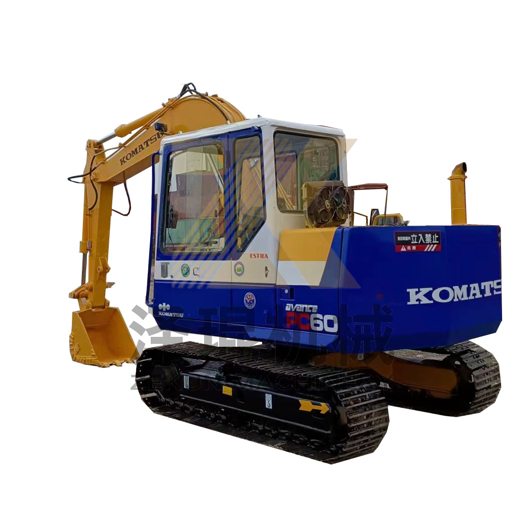 Used Komatsu PC60-7 Mini Excavator 6T Operating Weight 0.32m3 Bucket