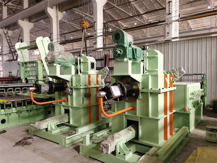 Medium Gauge Steel Coil Decoiler Cut To Length Machine 1-6mm Servo