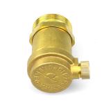 RoHS Single Ball Air Valve , Brass Auto Air Exhaust Valve