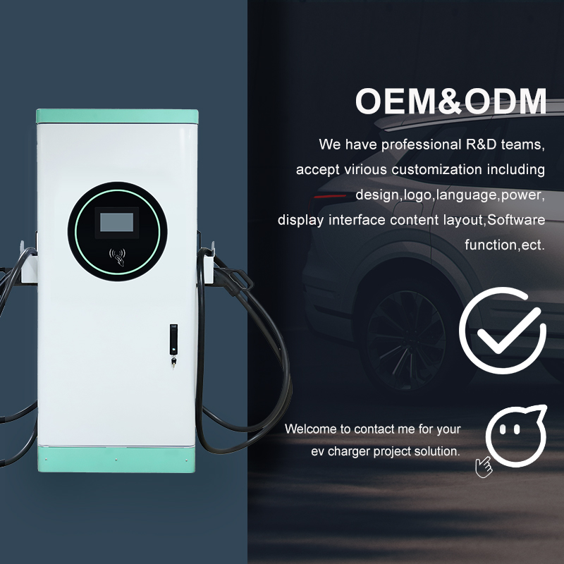 Electric Vehicle Car Charger Station with IP54 Level and 120kw Output Power from GB/T Fast Charger