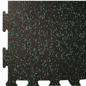 Quality Colorful EPDM Rubber Sports Flooring / Interlocking Exercise Floor Tiles wholesale