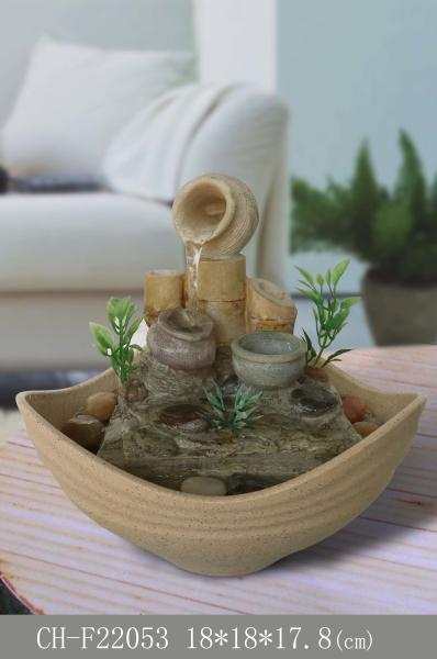 Bamboo Cups Indoor Fountains And Waterfalls