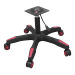 Flexible Five Star Office Chair Nylon Base Smooth Rolling Chair Base Multi Color